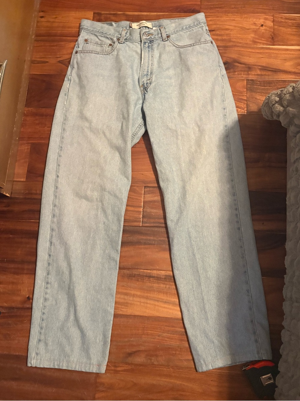 Vintage Levi’s 550 Relaxed Fit Jeans W34 L32 Made in Colombia 100% Cotton (1411)